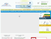 Tablet Screenshot of helpmedical.fr